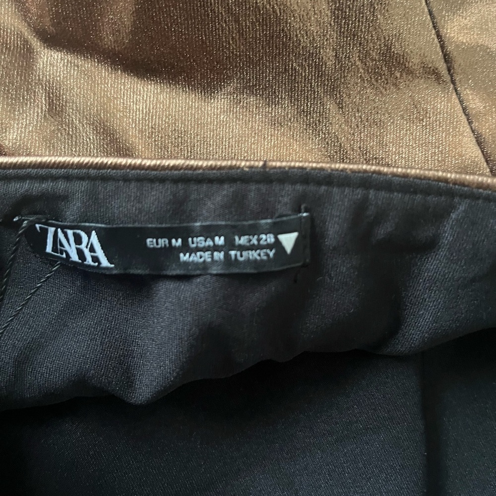 Zara Ruched Strapless Top - Picture 7 of 7
